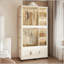 Armoire portative à 9 cubes avec 2 tiges suspendues et roulettes verrouillables