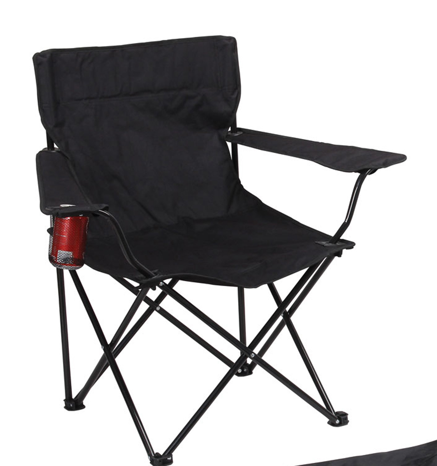 Coleman Portable Camping Quad Chair with 4-Can Cooler, Fishing Chair,  Outdoor Foldable Chair, Gray - AliExpress