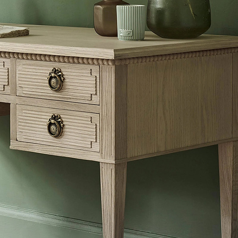 American country style desk chair set