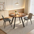Ensemble de table de salle à manger ronde, table de cuisine moderne avec chaises