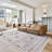Samira Tanis Ivory Tan Gold Moroccan Bohemian Machine Washable Indoor Area Rug, Flat Pile for Living Room & Bedroom - Ivory, 9x13-96431149