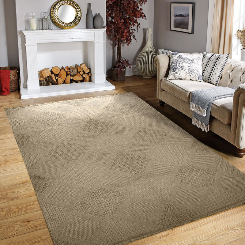 TUFTY Plain indoor rug, Rectangle 80 x 150 cm