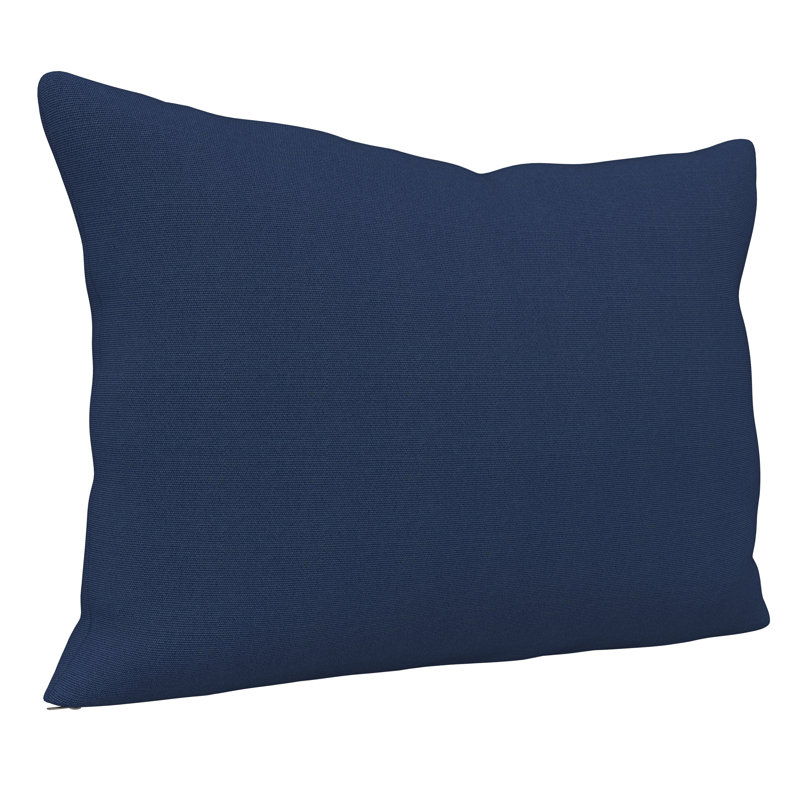 Coussin intérieur / extérieur Amala Sunbrella®, Toile bleu marine