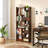 6-tier Bookshelf Tall Display Shelf With 11 Open Shelves 2 Anti-tipping Kits-640515899-665559630