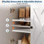 Armoire-bar Farmhouse avec 2 portes et tiroir, buffet de rangement pour la cuisine, tablette réglable, assemblage facile
