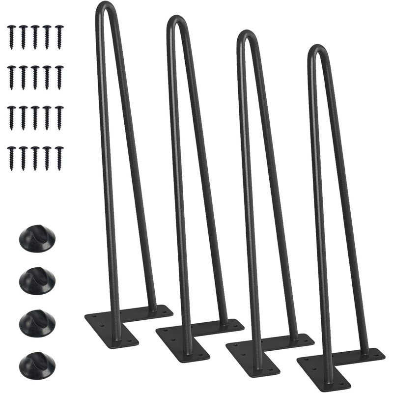 Pieds de meuble en épingle 14 po