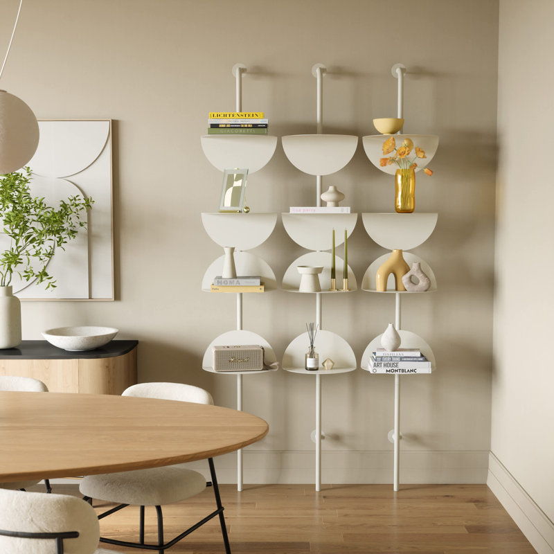 Solis Adjustable Shelves, Beige