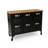 Aeliana 40 " W Solid Wood Top Console Table