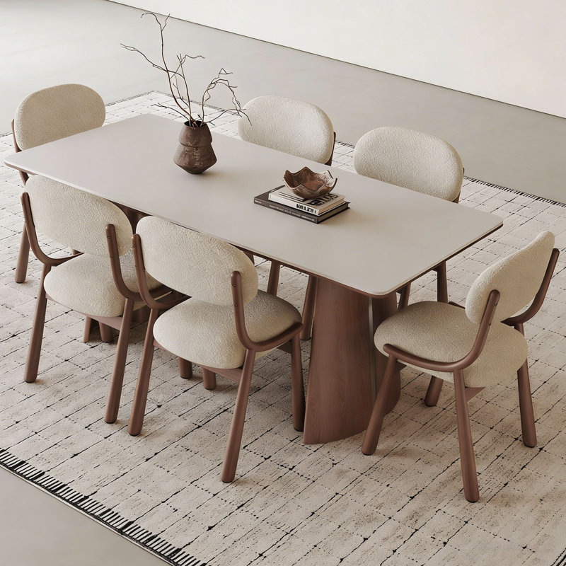 Tompkins, H 29,5 po x l 70,9 po x P 35,4 po, 7 pièces : table, 6 chaises