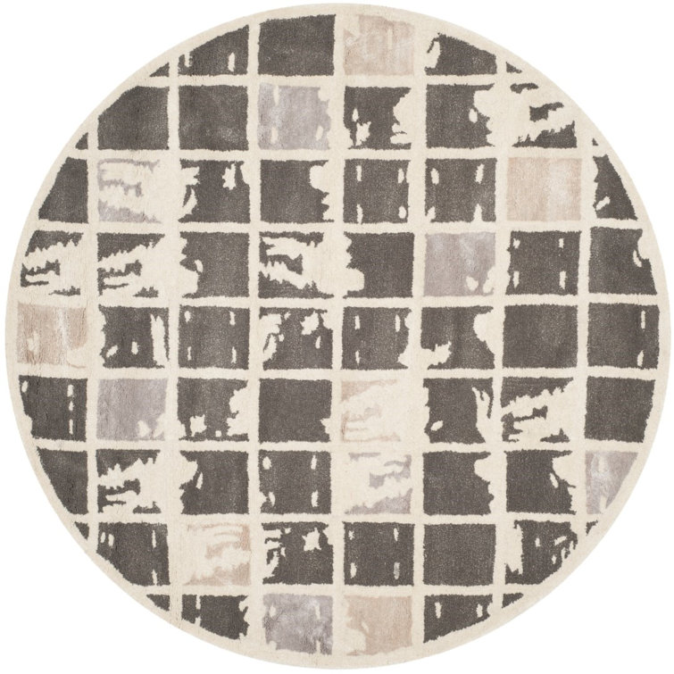 Jefferson Hand Tufted Wool Geometric Rug