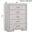 Meuble de chambre à coucher style transitionnel 1 pièce