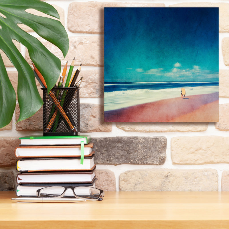 «Summer Days No. 2» par Dirk Wustenhagen, art mural sur toile, H 12 po x l 12 po x P 0,75 po