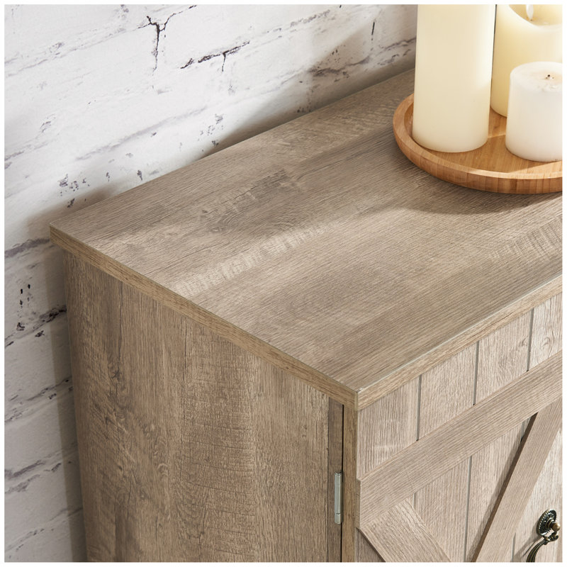Meuble télé Farmhouse Classic, Gris clair