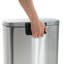 Poubelle à pédale 13,2 gallons Tutink Steel-93567150
