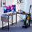 L Shaped Reversible Desk with CPU Stand-509571772