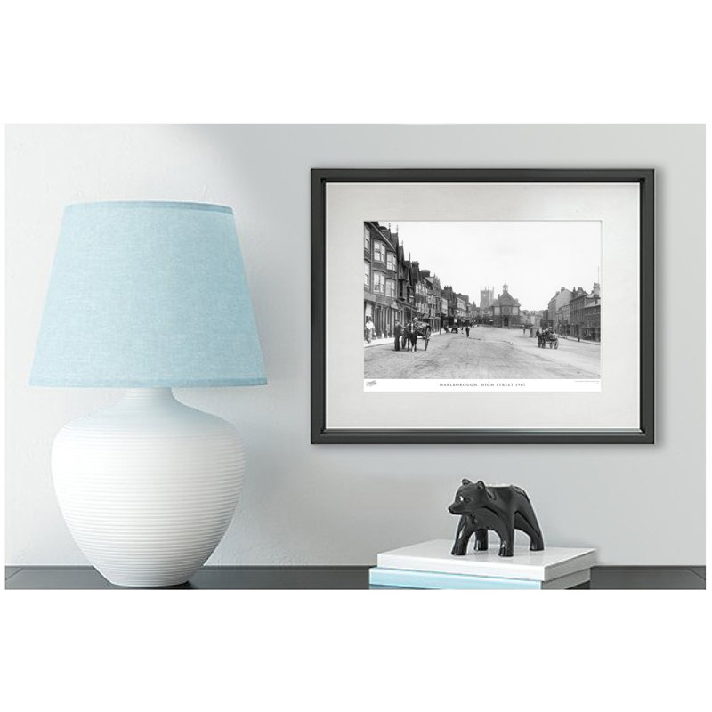 Marlborough, High Street 1907 - Single Picture Frame Print, 60cm H x 80cm W x 2.3cm D