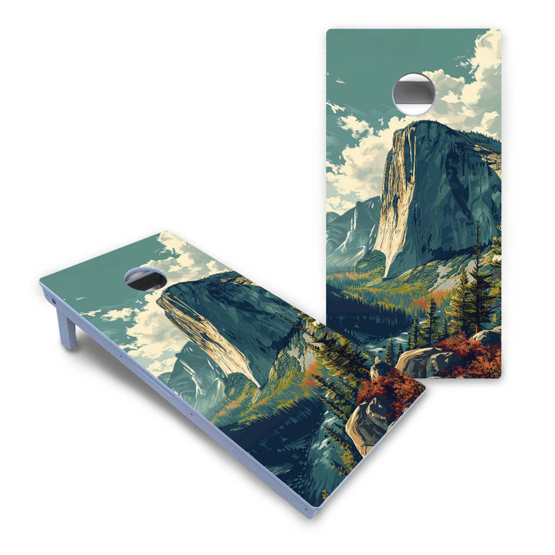 Ensemble de cornhole El Capitan in Yellowstone, Ajouter un étui et des lumières