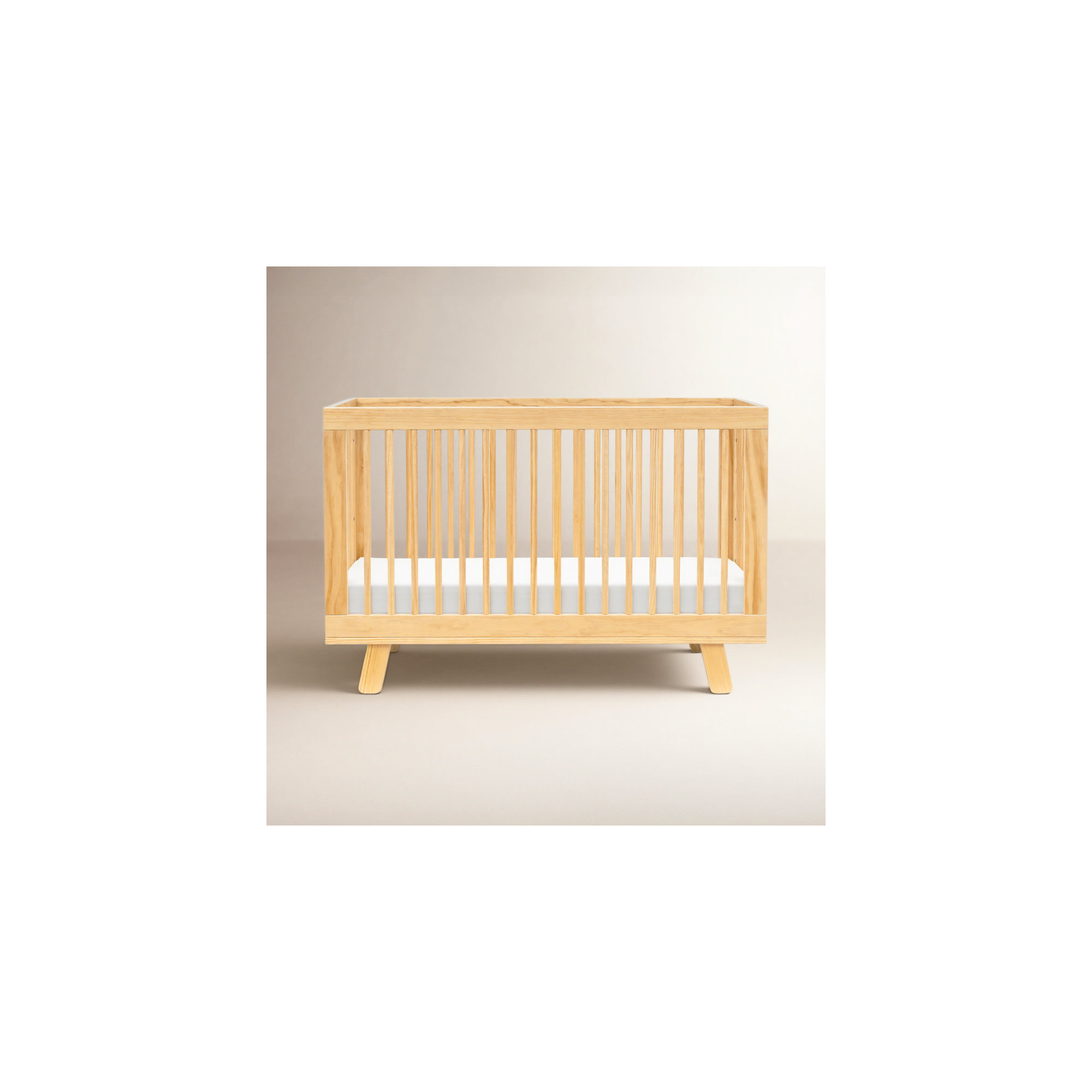 Hudson 3-in-1 Convertible Crib, Natural