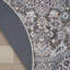 Tapis oriental ivoire / olive en coton / polyester lavable à la machine-101377921