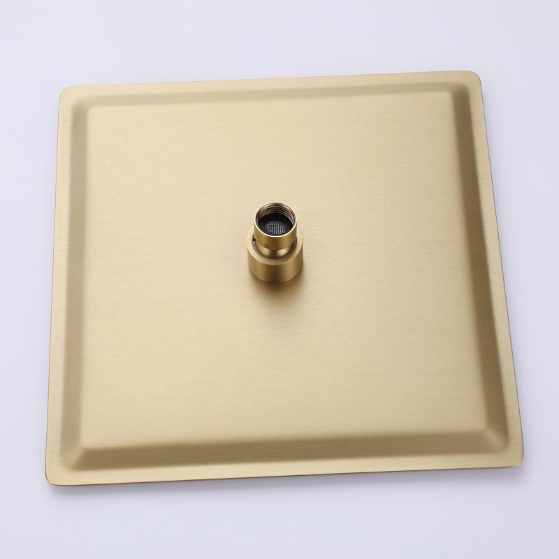 All-In-One Kit with Rough in-Valve, Brushed Gold
