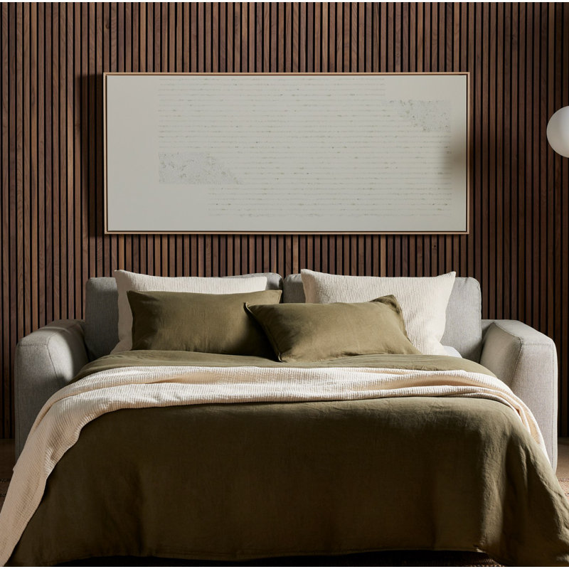 Colt Sleeper Sofa, Gray Fabric