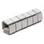 Carreau de mosaïque pour mur et plancher en porcelaine 2 po x 2 po Lungo-36946793
