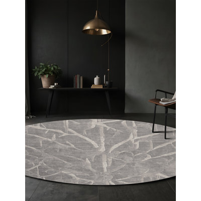Tapis gris lavable à la machine