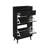 Rattan Allen 2 door 1 drawer cabinet-2053730343
