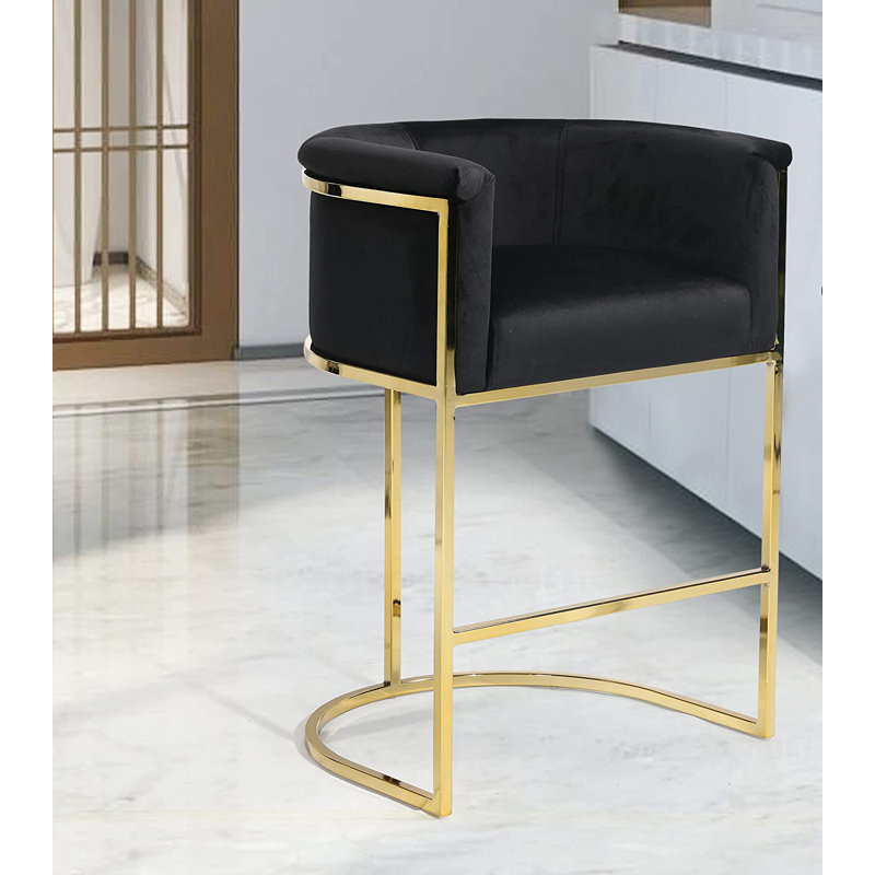 Tabouret Kanye, Noir