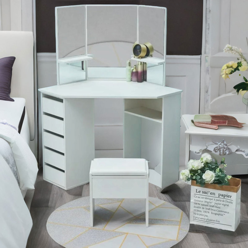 Dressing Table with Mirror