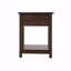 Sleek Contemporary Nightstand In Wenge-354515943