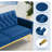 Zineta 67'' Velvet Sleeper Sofa-1751372708