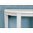 Charming Half-Moon Console Table With Extra Storage Shelf For Stylish Spaces.-1316115388