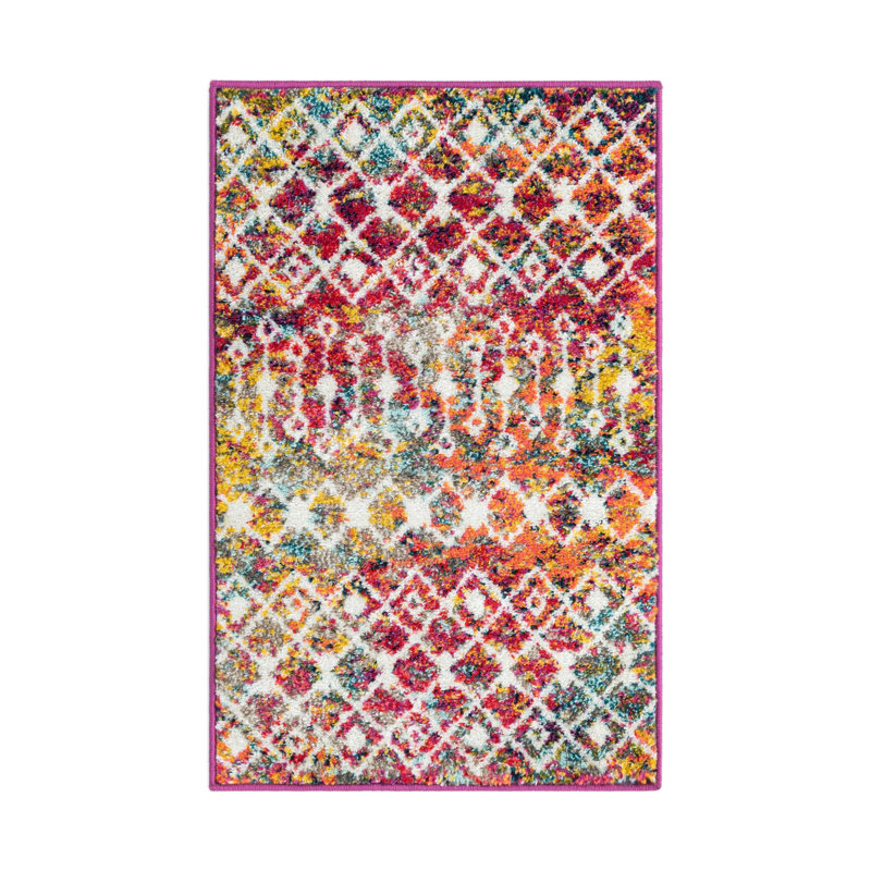 Somerville Geometric Indoor Rug, Multi, Rectangle 6' x 9'