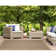 Bordy Texture Border Indoor/Outdoor Rug Navy