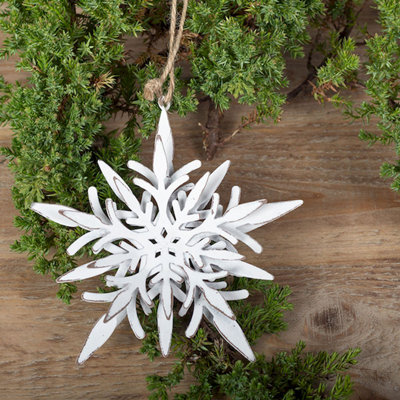 Ornement en forme de flocon de neige