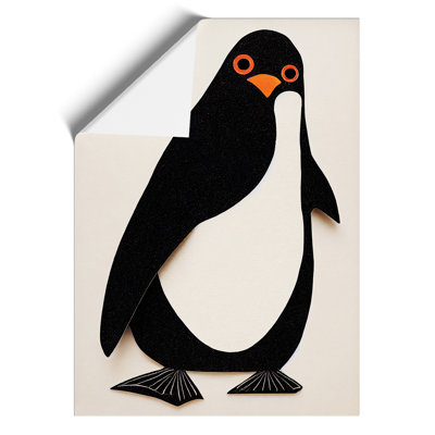 Paper Penguin No.1 - Wall Art