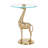 Tihomir Glass Top End Table-1050787488