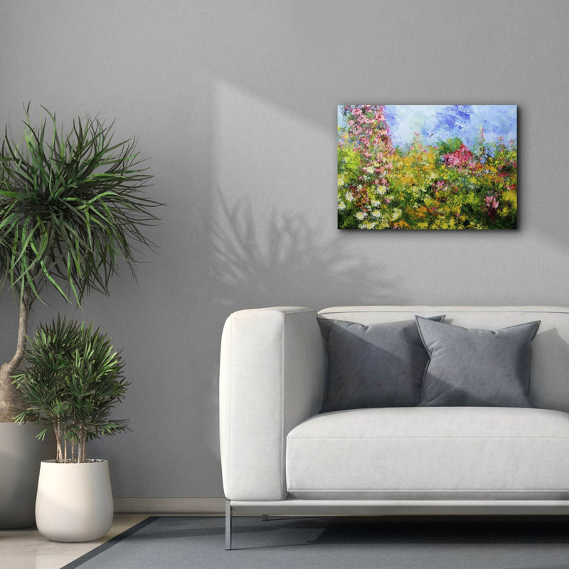 «Wild Sweetness» par Allan Friedlander, art mural sur toile, H 18 po x l 26 po x P 0,75 po