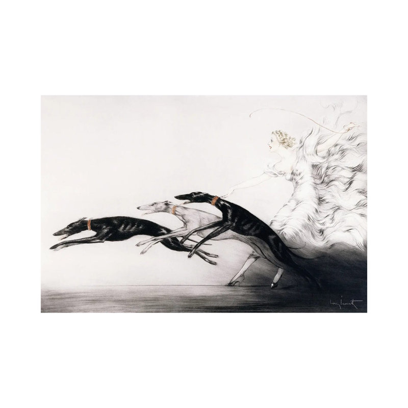 «Speed II», 1933, reproduction d'art sur toile tendue, H 12 po x l 18 po