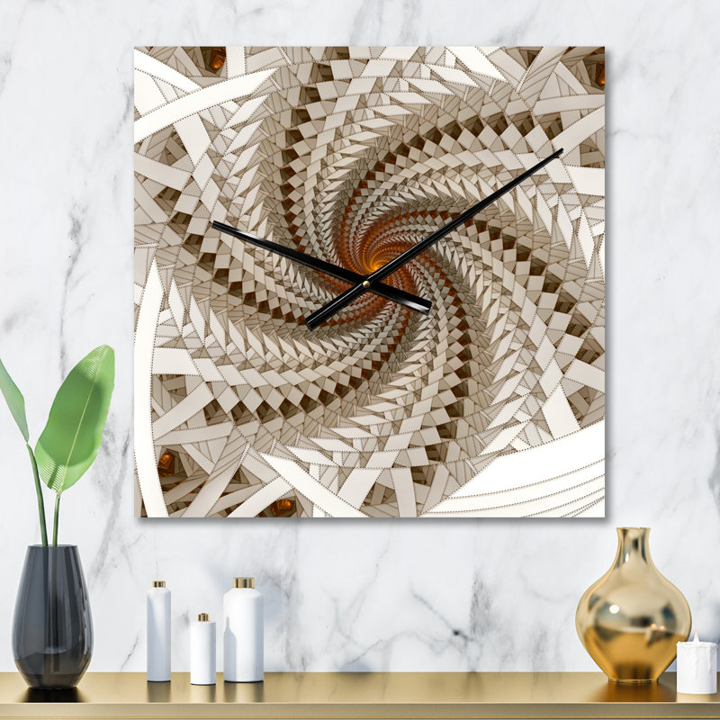 Horloge murale Fractal, Moyen