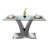 Dostie Glass Top Dining Table