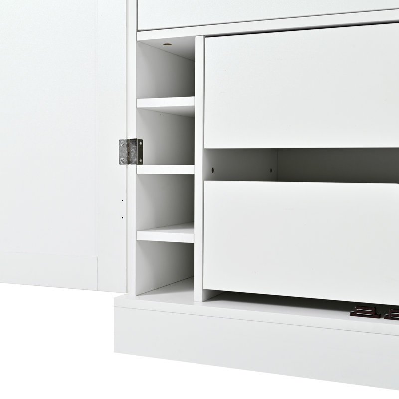 Armoire garde-manger Cedarvale, Blanc