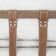Chaise longue rembourrée en bois massif Kristen