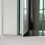 Armoire à pharmacie 30 po x 26 po avec miroir à fixation en surface ou espace de rangement encastré en aluminium