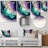 Bawden Abstract Geode II Large Metal Wall Decor-1538581241