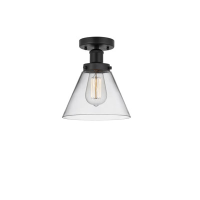 Congerville Glass Semi Flush Mount