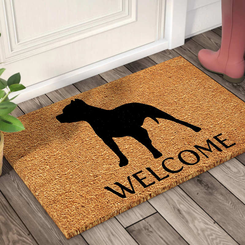 Tapis d'extérieur antidérapant Reimer Pit Bull, Rectangle 1 pi 4 po x 2 pi 4 po
