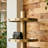 Gold Vertical Round Tier Display Shelf-643632512
