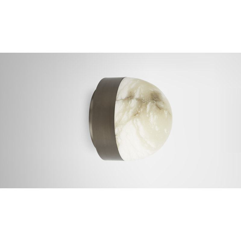 Lucid Flush Mounted Sconce, Bronze